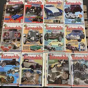 B1988　2002年 　12冊セット「THE AUTO MOBILE」オートモービル 英国旧車雑誌　英国車 カスタム 古本　雑誌 旧車　ビンテージ　自動車