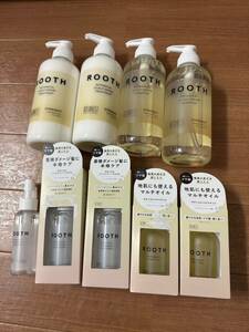 roots ルース シャンプー トリートメント インシャワーヘアセラム マルチオイル 8個＋おまけ付き