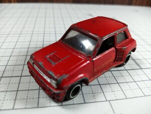 RENAULT5 TURBO S=1/58　ルノー5ターボ/日本製/青箱/トミカ/外国車シリーズ/No.F25/ルース/TOMY/レトロ/当時物