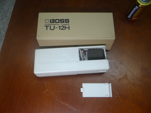 th0083 BOSS ボス CHROMATIC TUNER クロマチックチューナー チューナー TU-12H Digital Processing ケース付【通電OK】