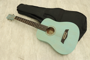 S.Yairi YM-02 UBL ヤイリ Compact Acoustic Series ミニアコースティックギター 弦楽器 水色 コンパクト_QIB_B0605-I006