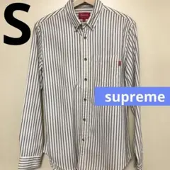 supreme Striped Shirt ストライプ　シャツ　シュプリーム