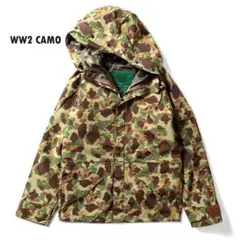 HOUSTON　中田商店　ECWCS PARKA　エクワックス　M　カモフラ柄