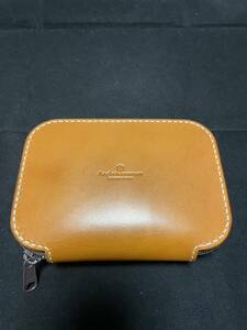 新品　未使用　激レア　Anglo&company　アングロ&カンパニー　レザーワレット　茶　革　皮