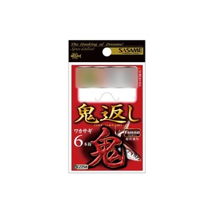 ササメ ワカサギ CZ250 鬼返し6本鈎(フッ素) 針1号 ハリス0.2号 (sasame-cz250-320459)[M便 1/40]