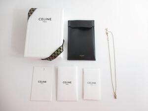 優良品 セリーヌ CELINE トリオンフ ピンククォーツ ネックレス ペンダント 460RM6BPQ アクセサリー レディース