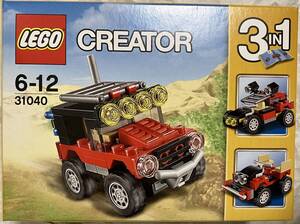 Lego Creator 31040 砂漠のオフロードカー　未開封品　箱痛みあり