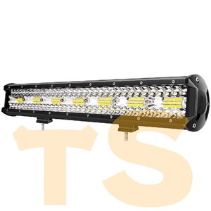 420W トラック _ホワイト 6500K_ SM420W ジムニー ..新品.. ランクル 1個 12V/24V LEDワークライト 前照灯 照明 作業灯 除雪機 重機 船舶