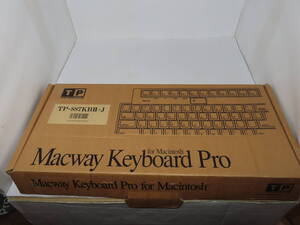 未使用品 Mac用　キーボード Macway Keyboard Pro TP-887KBⅡ-J