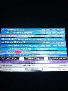 Mr.Children　CD13枚　8cmシングル■君がいた夏／名もなき詩／終わりなき旅／Everything／I