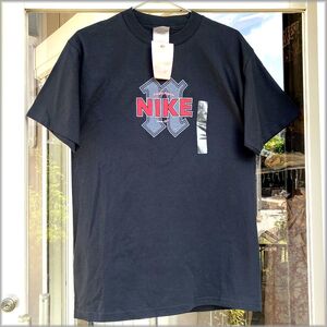 ★ナイキ　デッドストック　00s　Tシャツ　size M　ブラック　アメリカ買付★検 ビンテージ 90s プリント 古着