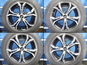 激安！VST＋22年製ウィンターマックスSJ8+◆18×8J＋42 5穴PCD108●235/60R18●4本●手渡し可！●ボルボXC90 LB420●(fW629