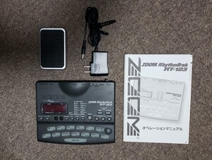 【ジャンク】 ZOOM RhythmTrak RT-123 リズムマシン 説明必読 音出し動作確認済み