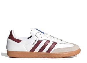 adidas Originals Samba OG "Footwear White/College Burgundy/Gum" 28.5cm IF3813