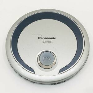 ●パナソニック SL-CT500 ポータブルCDプレーヤー Panasonic PORTABLE CD PLAYER オーディオ 音響機器 MP3 N839