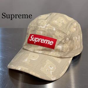 『Supreme』シュプリーム BOXLOGO カモ ジェットキャップ