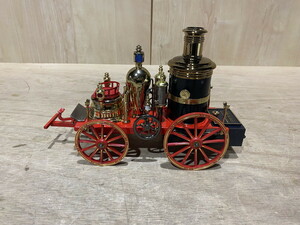 【２３－３１】ウインドミル 丸山/THE MISSISSIPI/1869 STEAM FIRE ENGINE 馬引消防車 ライター アンティーク インテリア ジャンク品