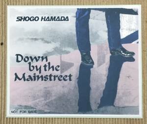 非売品 ステッカー 浜田省吾 Down By The Mainstreet 未使用