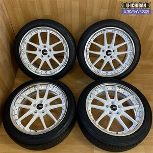 SSR REINER TYPE 10R 19インチ 8J +47 / 8J +40 5H 114.3 & DL ルマン5 225/45R19 96W 4本 C-HR エスティマ スカイライン アテンザ 等 004