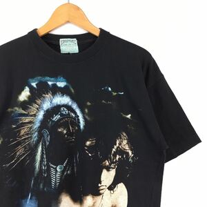 ビンテージ 90s【JIM MORRISON】The Doors Tシャツ L ジムモリソン ロックT 古着 ドアーズ カートコバーン nirvana グレイトフルデッド