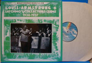 LP 即決 LOUIS ARMSTRONG COLLECTORS ITEMS 1936-37 ルイ・アームストロング