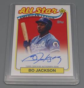 #topps/#トップス/2024/シリーズ2「#BO JACKSON/#ボー・ジャクソン/#カンザスシティ/ALL Star オートグラフ」サインカード