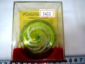 希少　絶版品 YOMEGA RAIDER ヨメガ レイダー（ハイパーヨーヨー）ファルホーク 黄色 イエロー #1411