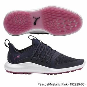 23cm定価13500円 PUMA GOLF プーマゴルフ ゴルフシューズ IGNITE NXT SOLACE イグナイト NXT ソーレース スパイクレス 192229 03 未使用品