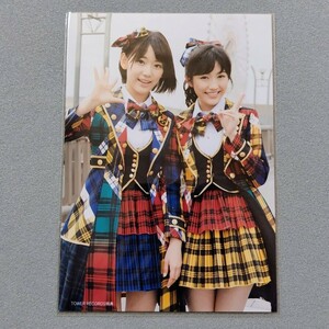 AKB48 渡辺麻友 宮脇咲良 希望的リフレイン TOWER RECORDS 特典 生写真
