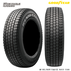 送料無料 グッドイヤー バン トラック ワゴン 【4本セット 新品】 GOODYEAR ICE NAVI CARGO アイスナビ カーゴ 225/50R12.5 98L