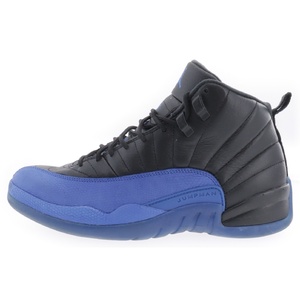 ナイキ AIR JORDAN 12 BLACK GAME ROYAL エアジョーダン12 ブラック ゲームロイヤル ハイカットスニーカー 130690-014