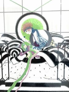 Erte エルテ作　額装大型シルクスクリーンアート カタログ掲載大阪大丸購入品 オリジナル