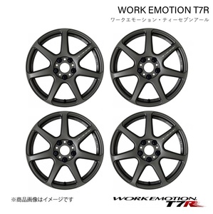 WORK EMOTION T7R トヨタ ライズ(除くハイブリッド) 5BA-A200A 1ピース ホイール 4本 1台分【17×7J 4-100 INSET47 マットカーボン】