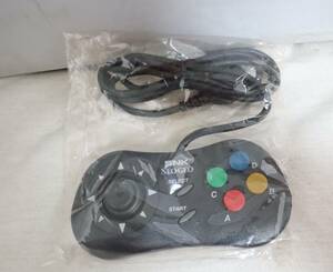 ⑰新品 未開封SNKエス エヌ ケー/NEOGEO CONTROLLERネオジオ コントローラー/純正/ブラック系