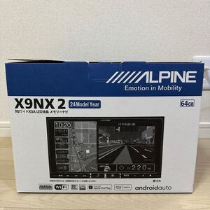 【新品未使用】アルパイン　Ｘ９ＮＸ２　ALPINEナビ9インチ64GB