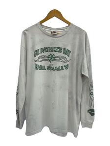 HARLEY DAVIDSON◆2002年/四つ葉/袖プリ/GREEN FLAME SAVANNA ST. PATRICKS/XL