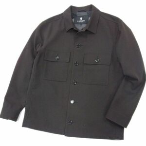 美品 定価5万円●BLACK LABEL CRESTBRIDGE CPO シャツ ジャケット ボックス ブラックレーベル クレストブリッジ メンズ Lサイズ 正規品