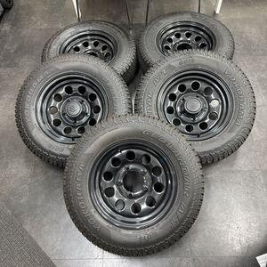 ジムニーシエラ JB74 純正ホイール ジオランダー 195/80R15 ヨコハマ GEOLANDER AT