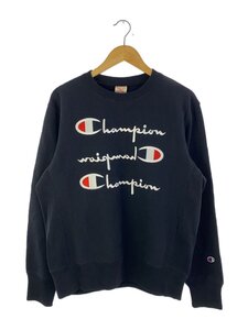 Champion◆スウェット/XL/コットン/BLK/reverse weve 赤タグ