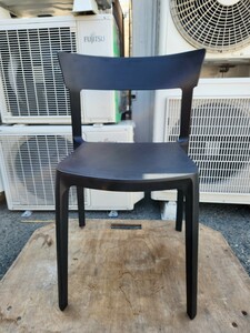 Calligaris / カリガリス / ダイニングチェア　マットブラック/イタリア【サイズ】 幅51.5cm x 奥行き48cm x 高さ78cm x 座面高45cm②