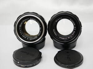 #7402 NIKON 50mm F1.4 Nikkor-s auto ニコン 標準レンズ 2本