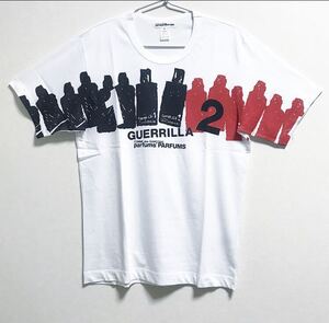 AD？ コムデギャルソン パルファム パルファム　GUERRILLA」半袖Ｔシャツ