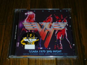 未開封新品 VAN HALEN / OSAKA 1979 2ND NIGHT 初回ナンバリングステッカー付 ZODIAC Eddie Van Halen David Lee Roth