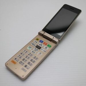 美品 SOFTBANK かんたん携帯10 かんたん携帯10 ゴールド スマホ 本体 白ロム 中古 あすつく 土日祝発送OK