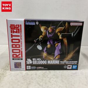 1円〜 ROBOT魂 機動戦士ガンダム0083 ゲルググM指揮官機（シーマ・ガラハウ機） ver.A.N.I.M.E. リリー・マルレーン発艦仕様