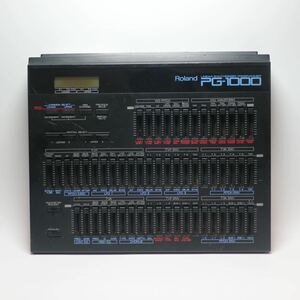 04) ROLAND PG-1000 リニアシンセサイザー プログラマーコントローラー ローランド ジャンク