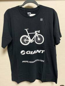 UNIQLO(ユニクロ) - メンズ ザ・ブランズ バイク UT GIANT（グラフィック Tシャツ） 黒 XLサイズ 自転車 完売 販売終了品 (新品・未使用品)