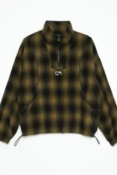 DAVE CHECK FLANNEL PULLOVER Shoop 23aw