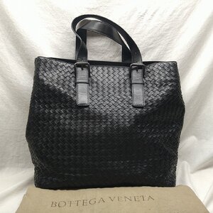 ＄綺麗【 BOTTEGA VENETA ボッテガベネタ イントレチャートトートバッグ ブラック ラージトート メンズ レディース バック 】KH12543