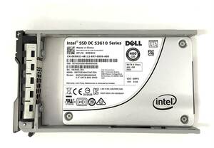 S6051434 Intel SATA 400GB 2.5インチ SSD 1点【中古動作品】*マウンター付き